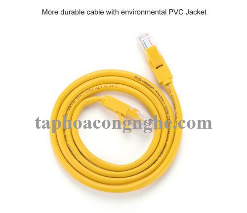 Ugreen 60815 15M màu Vàng Cáp mạng LAN CAT5E UTP NW103 30060815